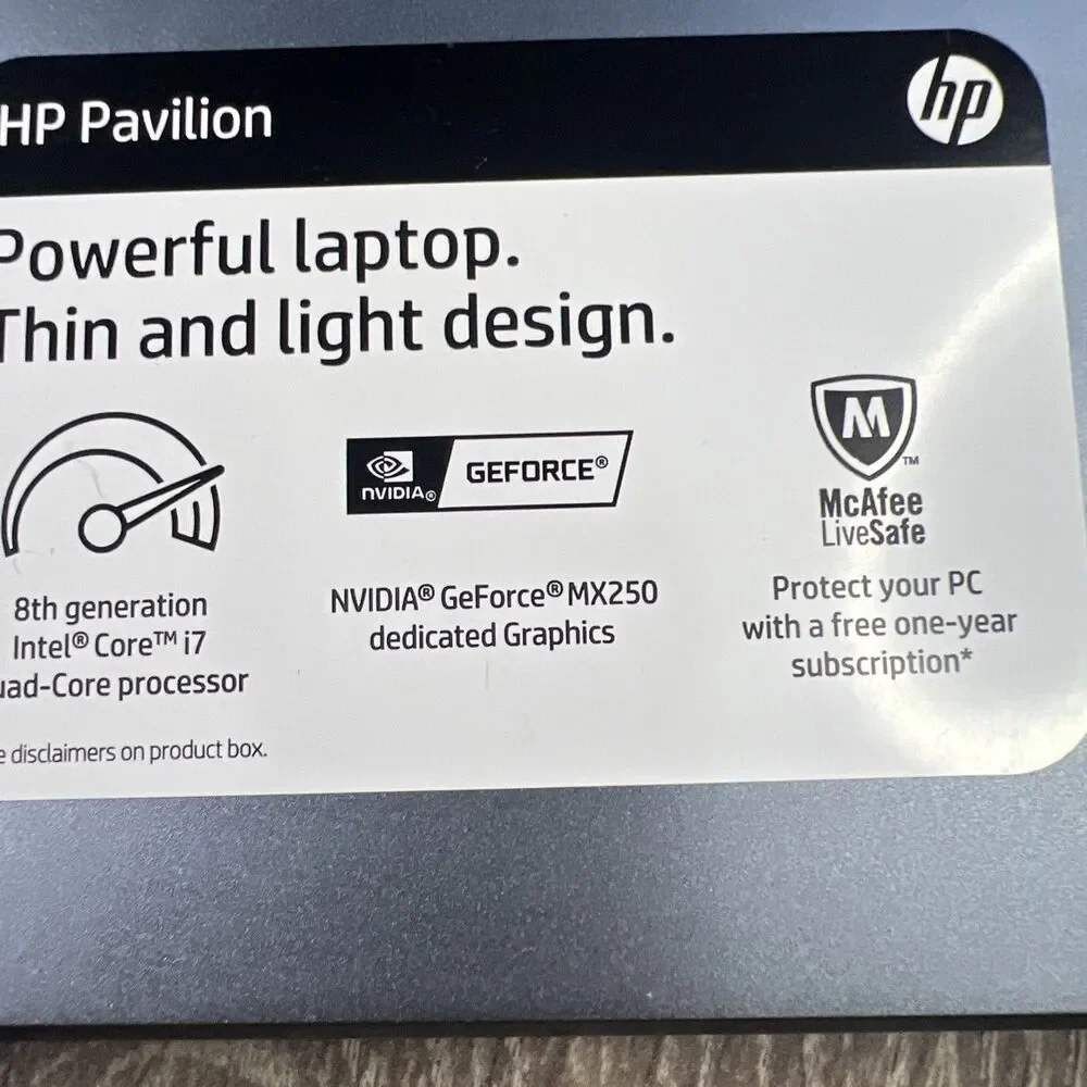 HP Pavilion 15-cs2073cl 15.6